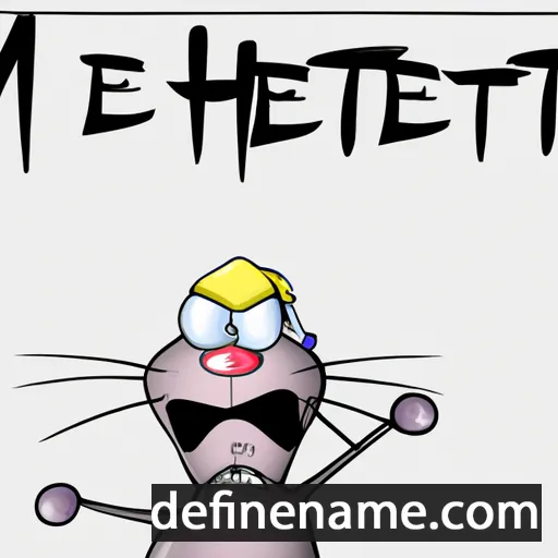 Menyhért cartoon