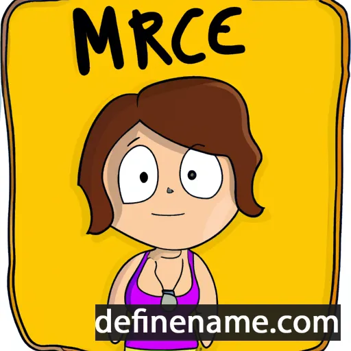 Mercé cartoon