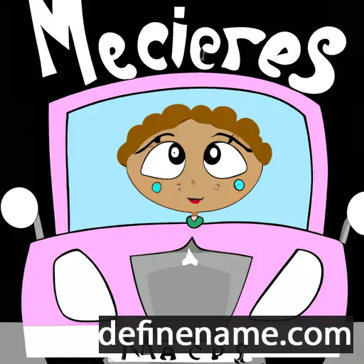 Mercédes cartoon