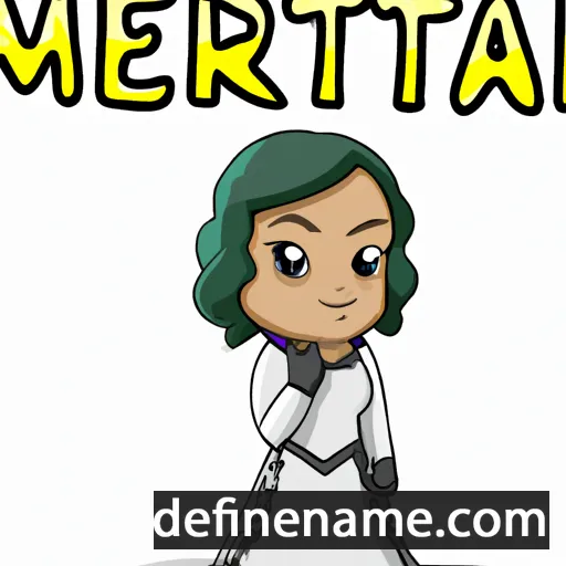 Merentha cartoon