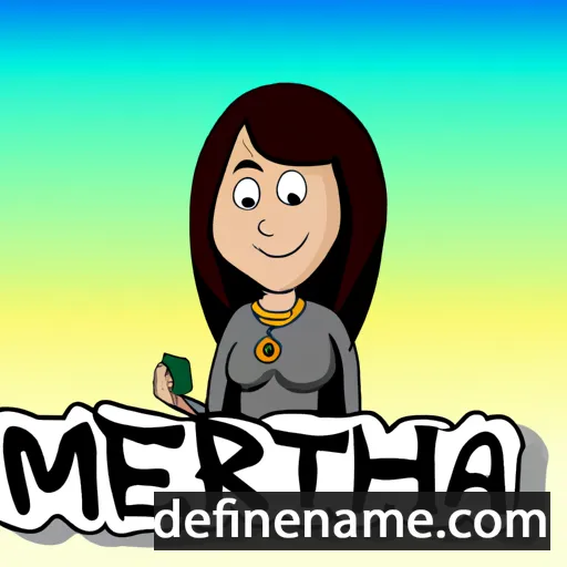 Meretha cartoon