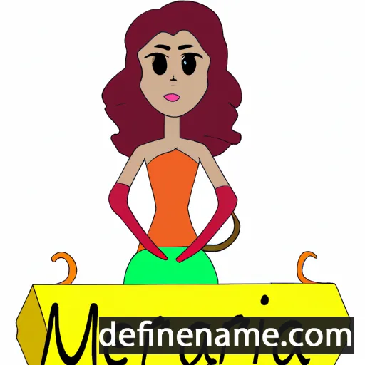 Meriana cartoon