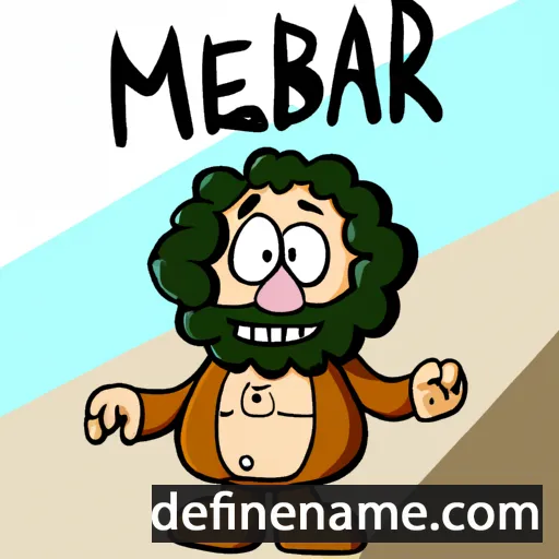 Merib-baal cartoon