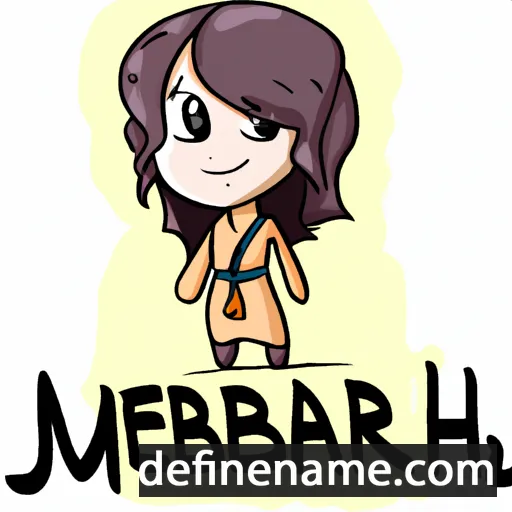 Meribah cartoon