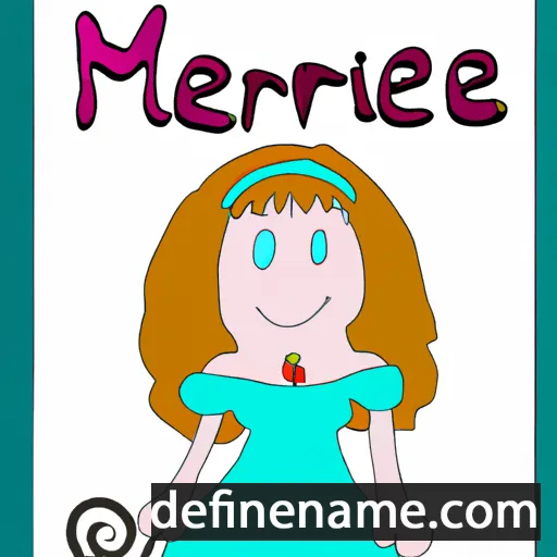 Merieme cartoon