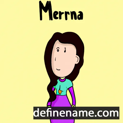 Merjana cartoon