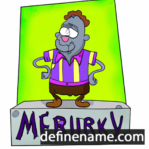 Merkury cartoon