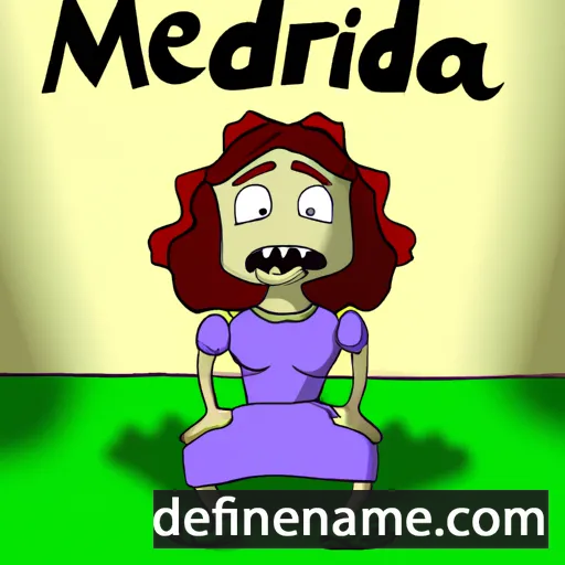 Merofleda cartoon