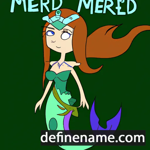 Merraid cartoon