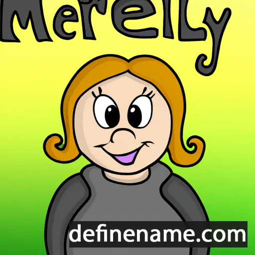 Merryl cartoon