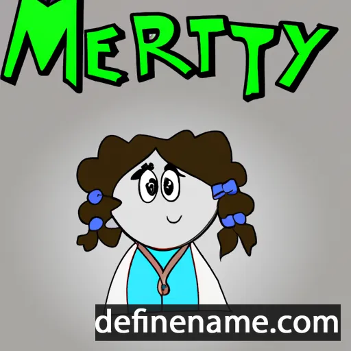 Meryt cartoon