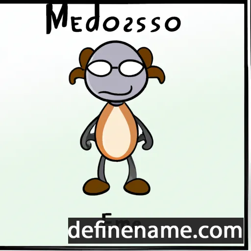 Mesomedes cartoon