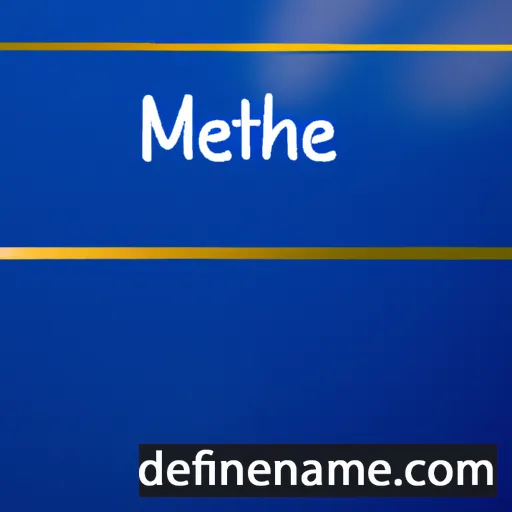 Methinee cartoon