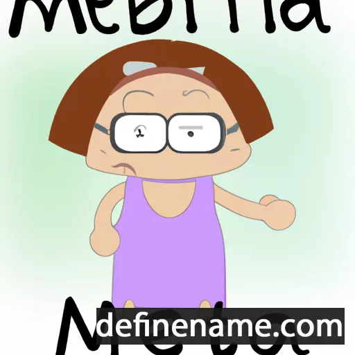 Metida cartoon