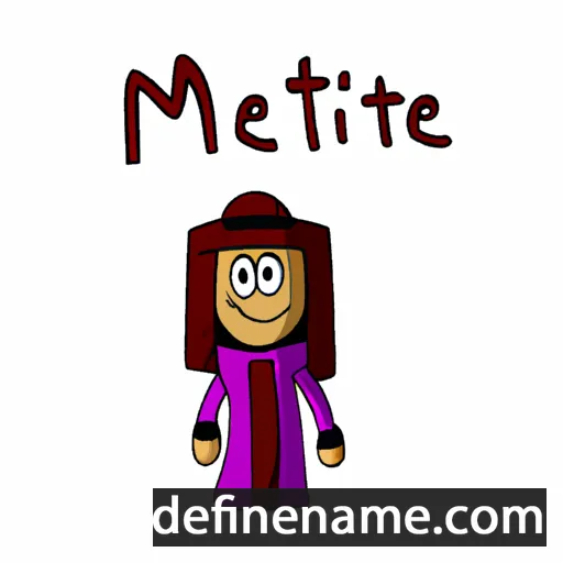 Metinee cartoon