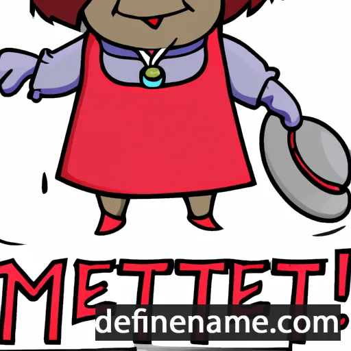 Mettie cartoon