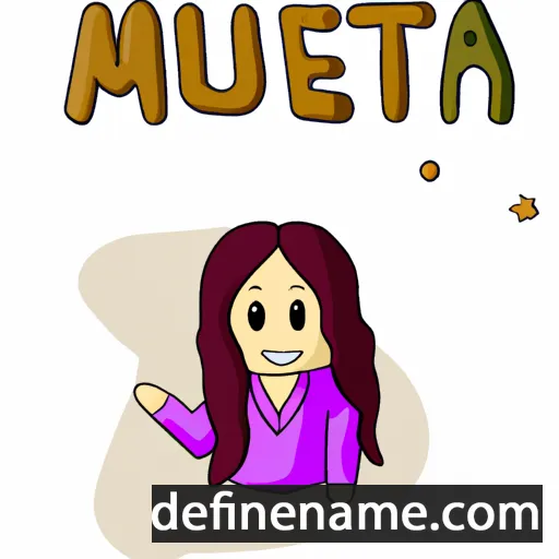 Meutia cartoon