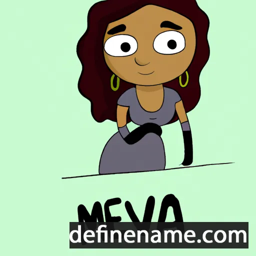 Meva cartoon