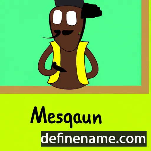 Mezguash cartoon