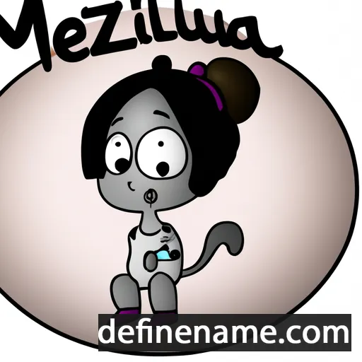 Mezulla cartoon