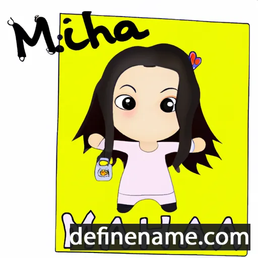 Miahna cartoon