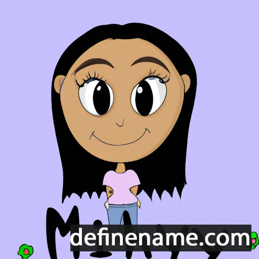 Miahy cartoon