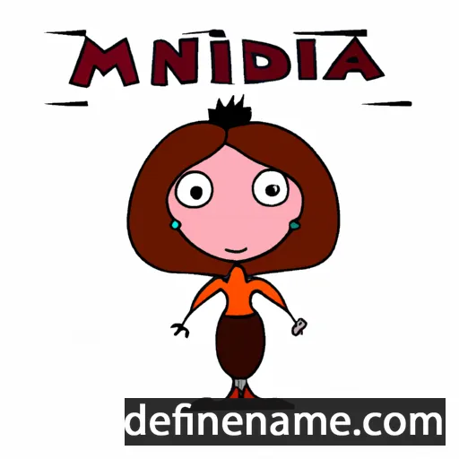 Mianda cartoon