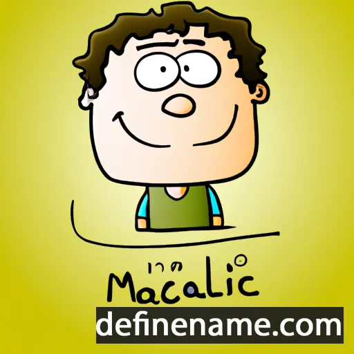 Micaeli cartoon