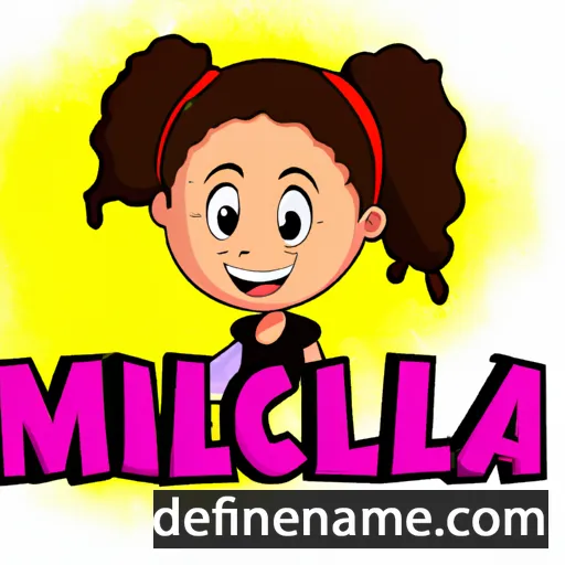 Micaila cartoon