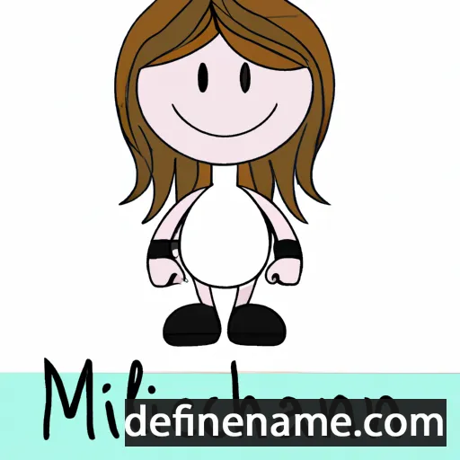 Michaelann cartoon