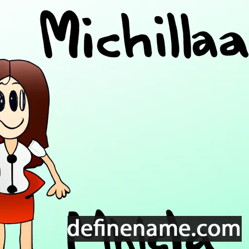 Michaelina cartoon