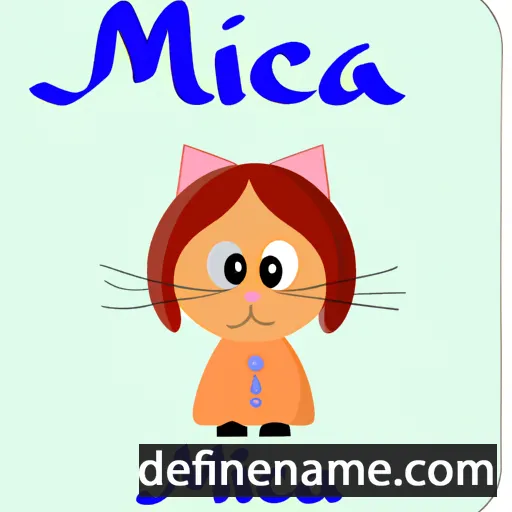 Micia cartoon