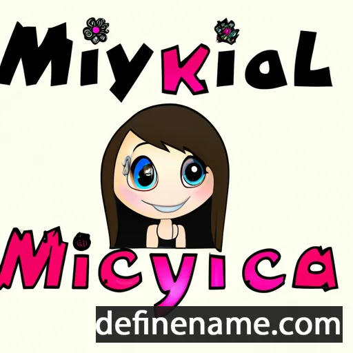 Mickayla cartoon