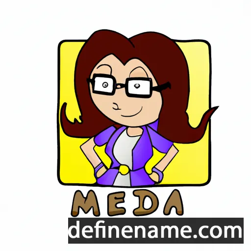 Mideia cartoon