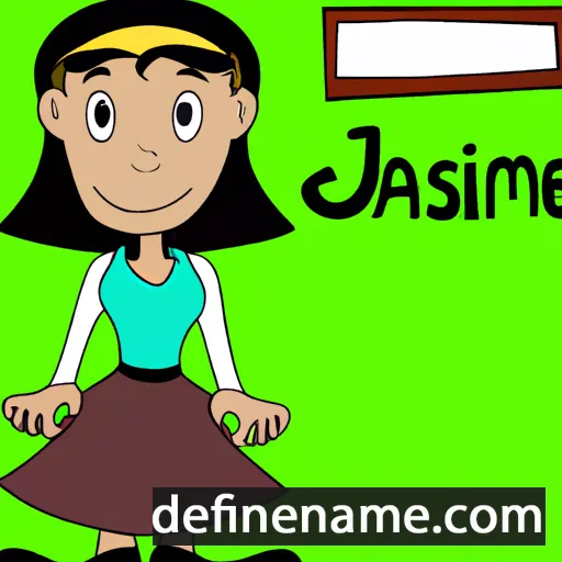 Jasmin cartoon