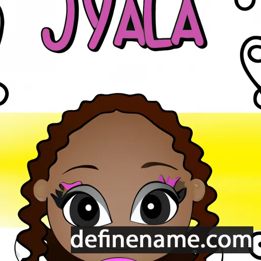 Jayla cartoon