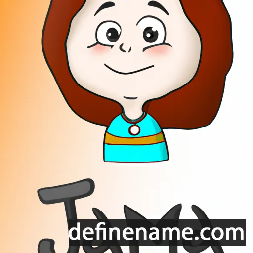 Jayma cartoon