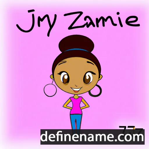 Jazmyn cartoon