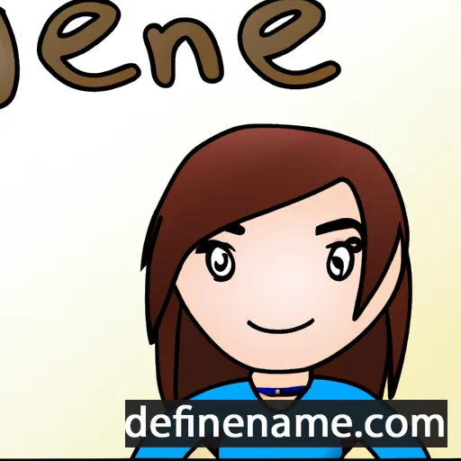 Jeane cartoon