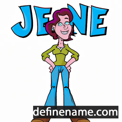 Jeanie cartoon