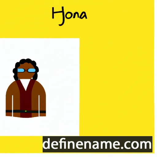 Jehona cartoon