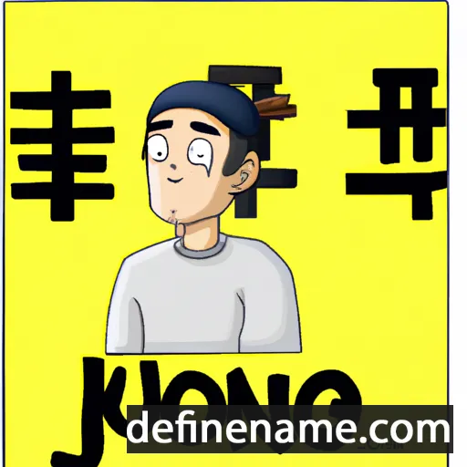 Jeong-Ho cartoon