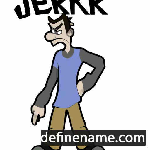 Jerk cartoon