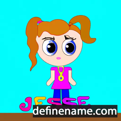 Jessye cartoon