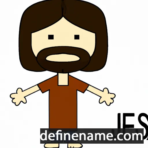 Jesus cartoon