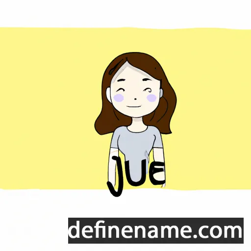 Ji-Eun cartoon