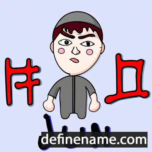 Ji-Hun cartoon