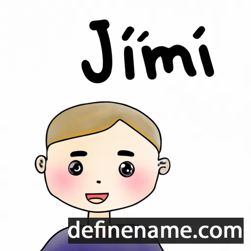 Ji-Min cartoon