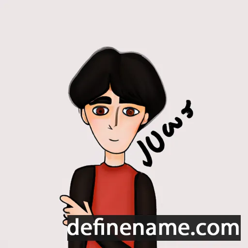 Ji-Soo cartoon