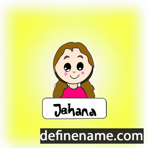 Jóhanna cartoon